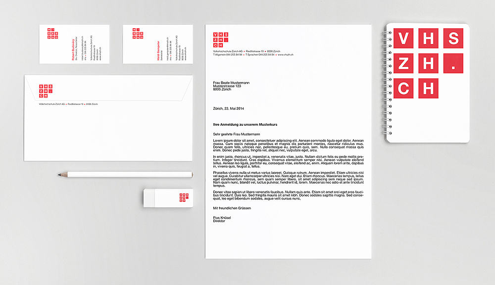 Volkshochschule-Zürich_Corporate-Design_Branding_Briefschaft